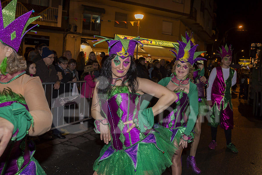 Rua del Carnaval de Les Roquetes del Garraf 2017